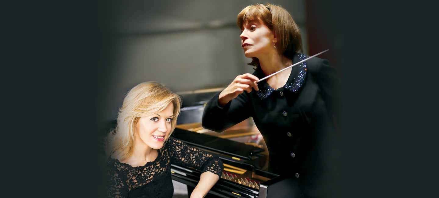 Beethoven's Emperor Concerto and Symphony No.5.
