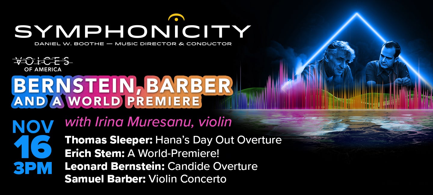 Bernstein, Barber & A World Premiere