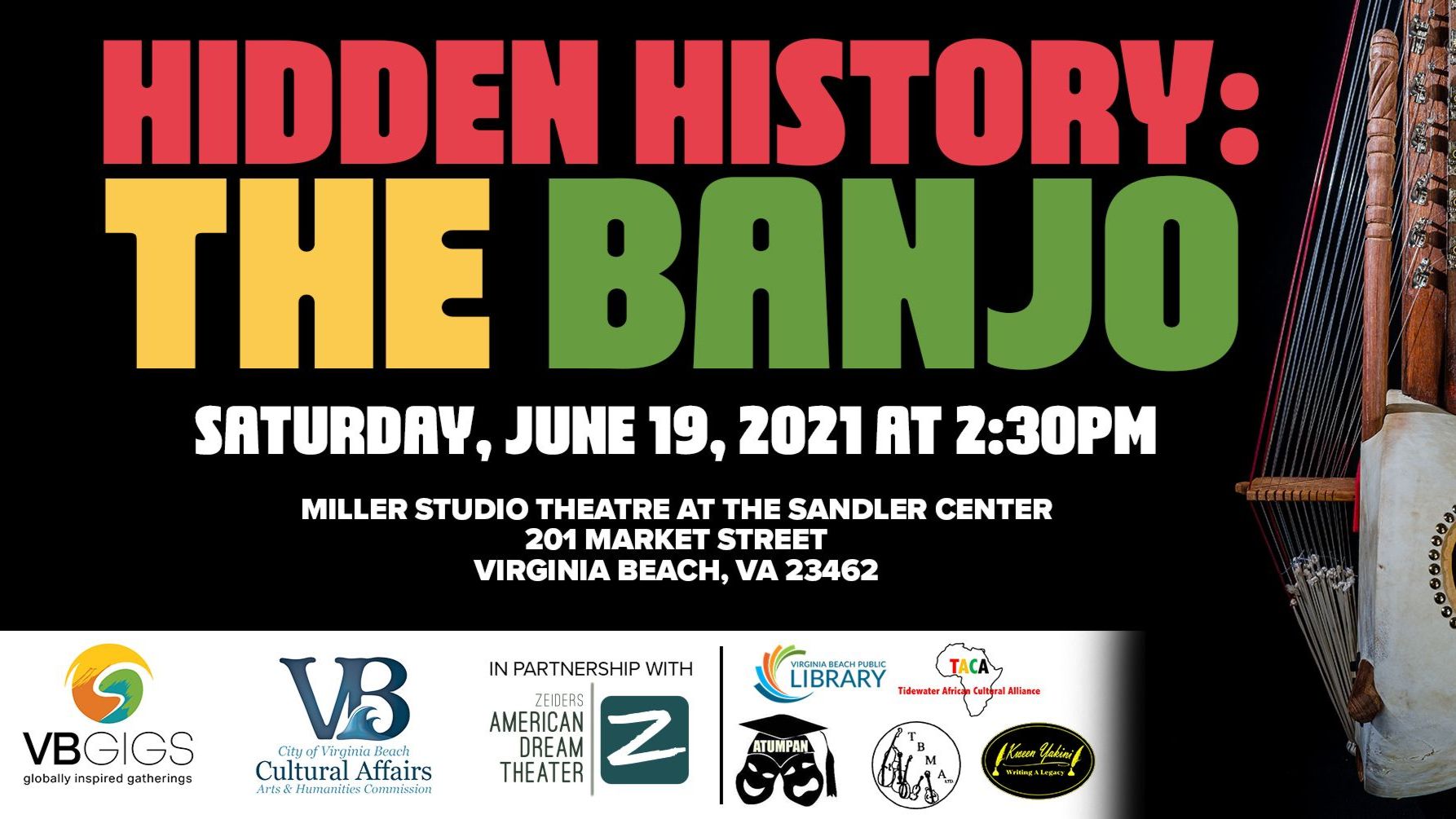 VBGIGS Presents “Hidden History: The Banjo”